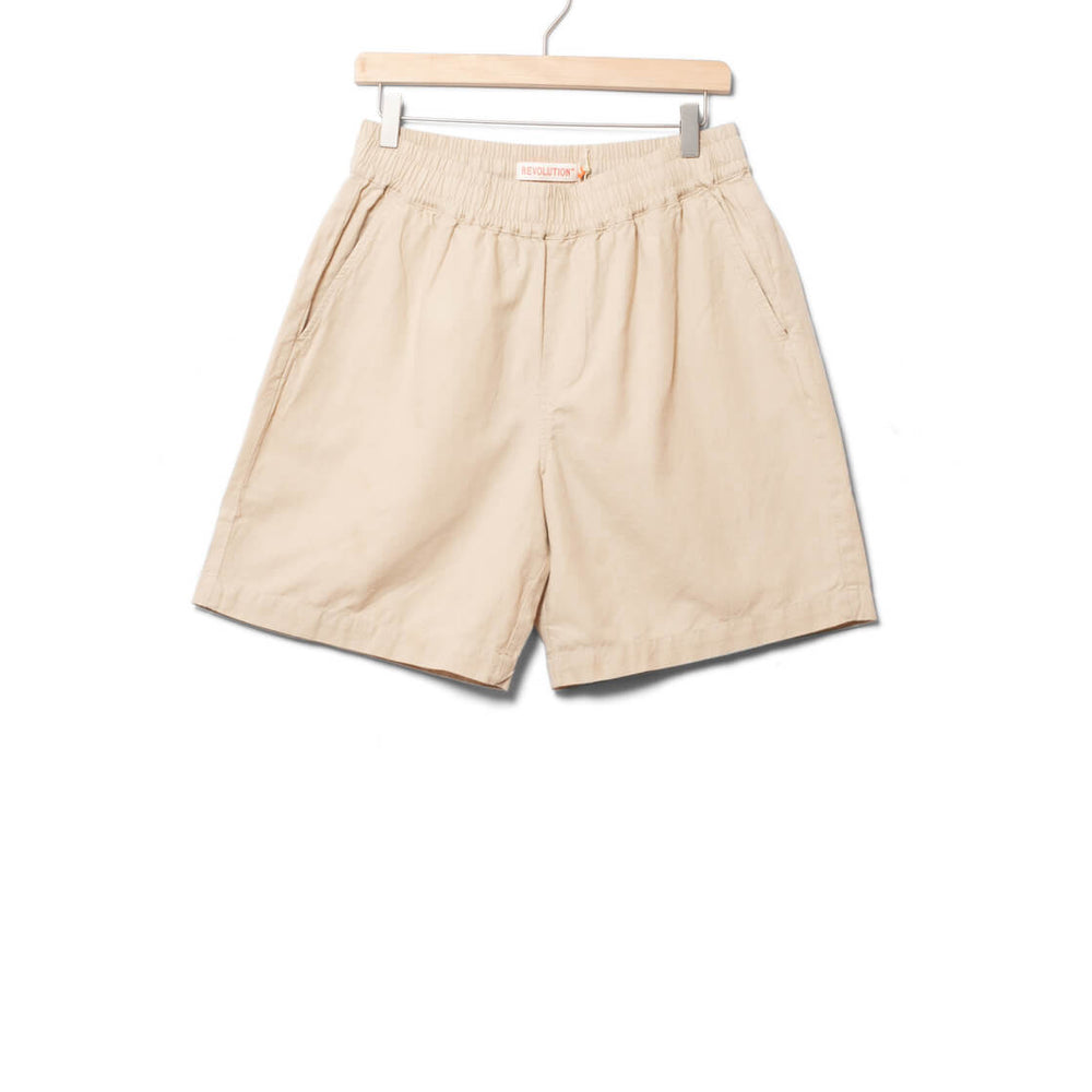 Revolution Shorts 4065 Linen beige offwhite