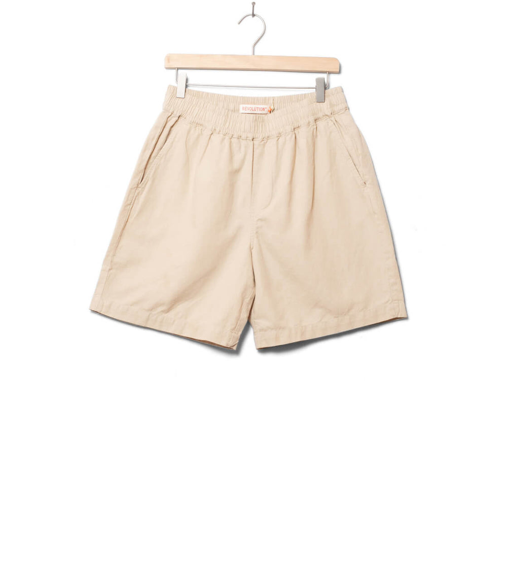 Revolution Shorts 4065 Linen beige offwhite