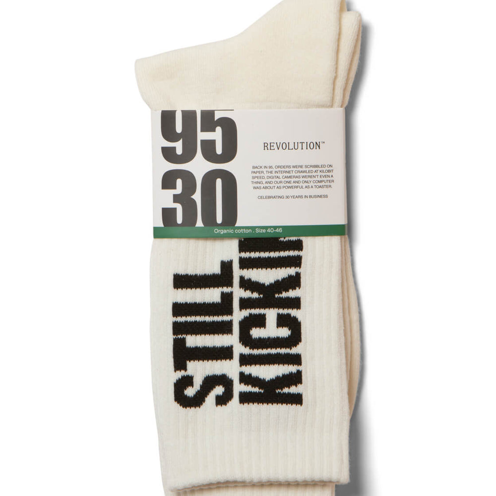Revolution Socks 8926 Crew beige offwhite
