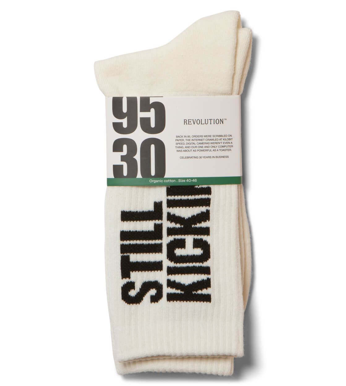 Revolution Socks 8926 Crew beige offwhite