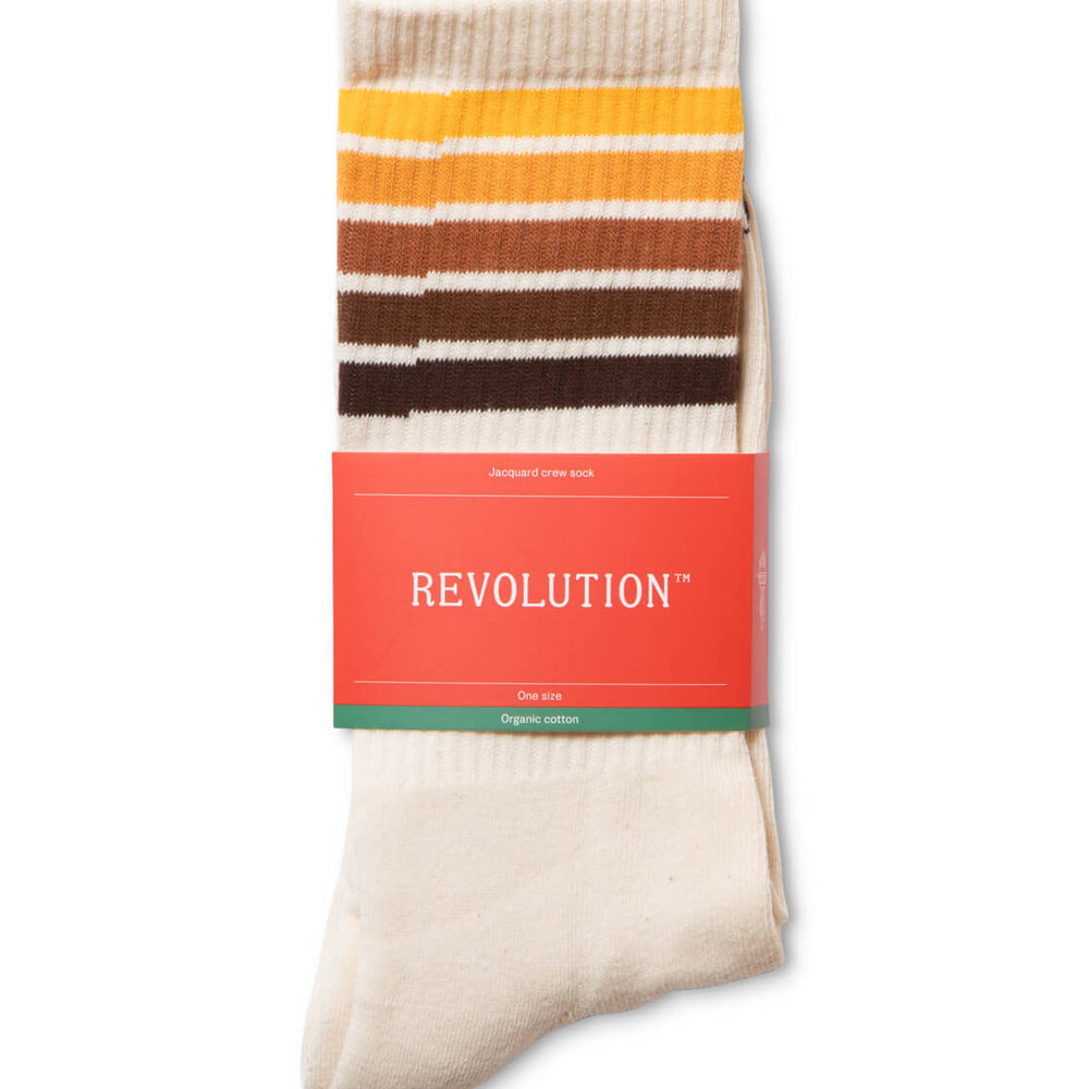 Revolution Socks Crew beige