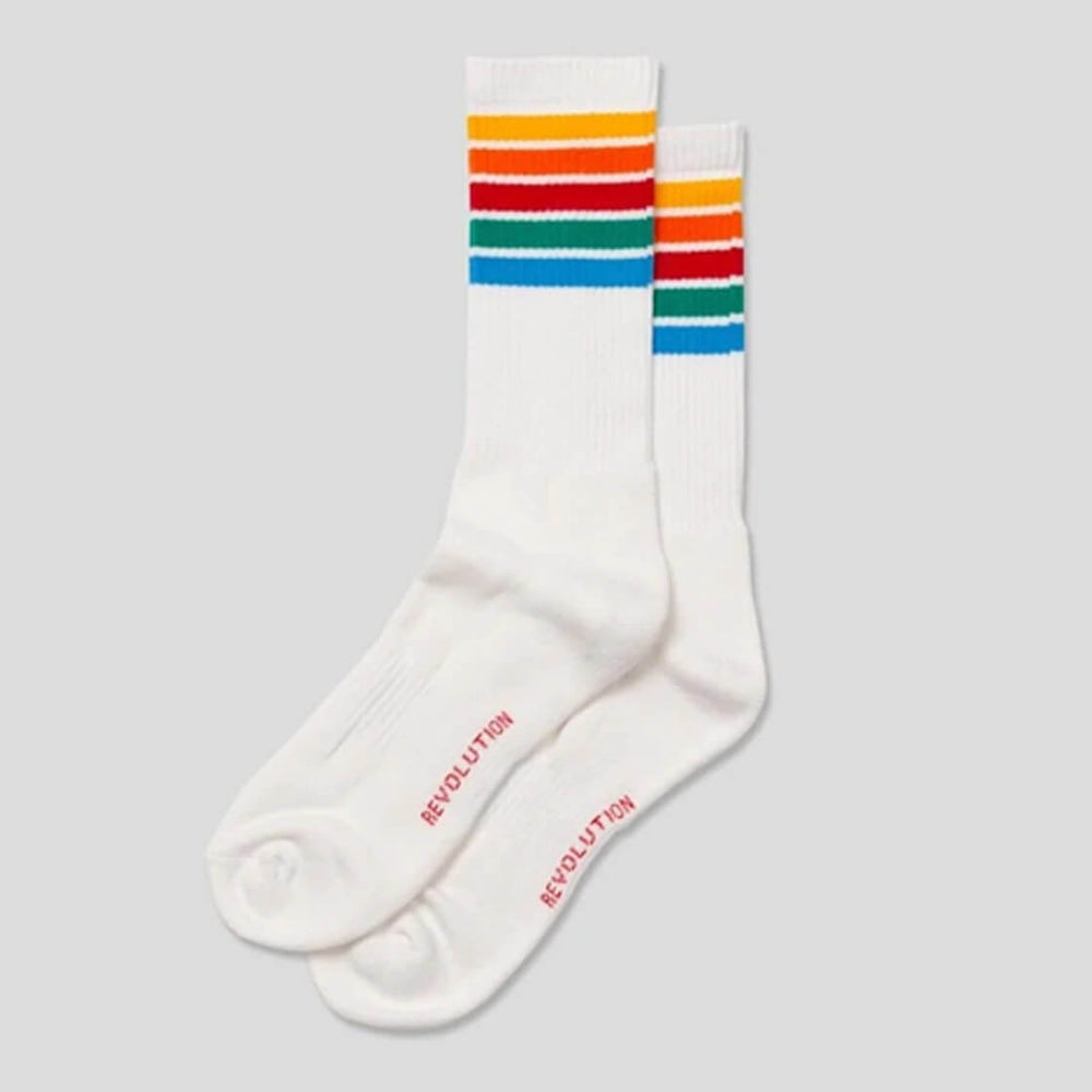 Revolution Socks Crew white