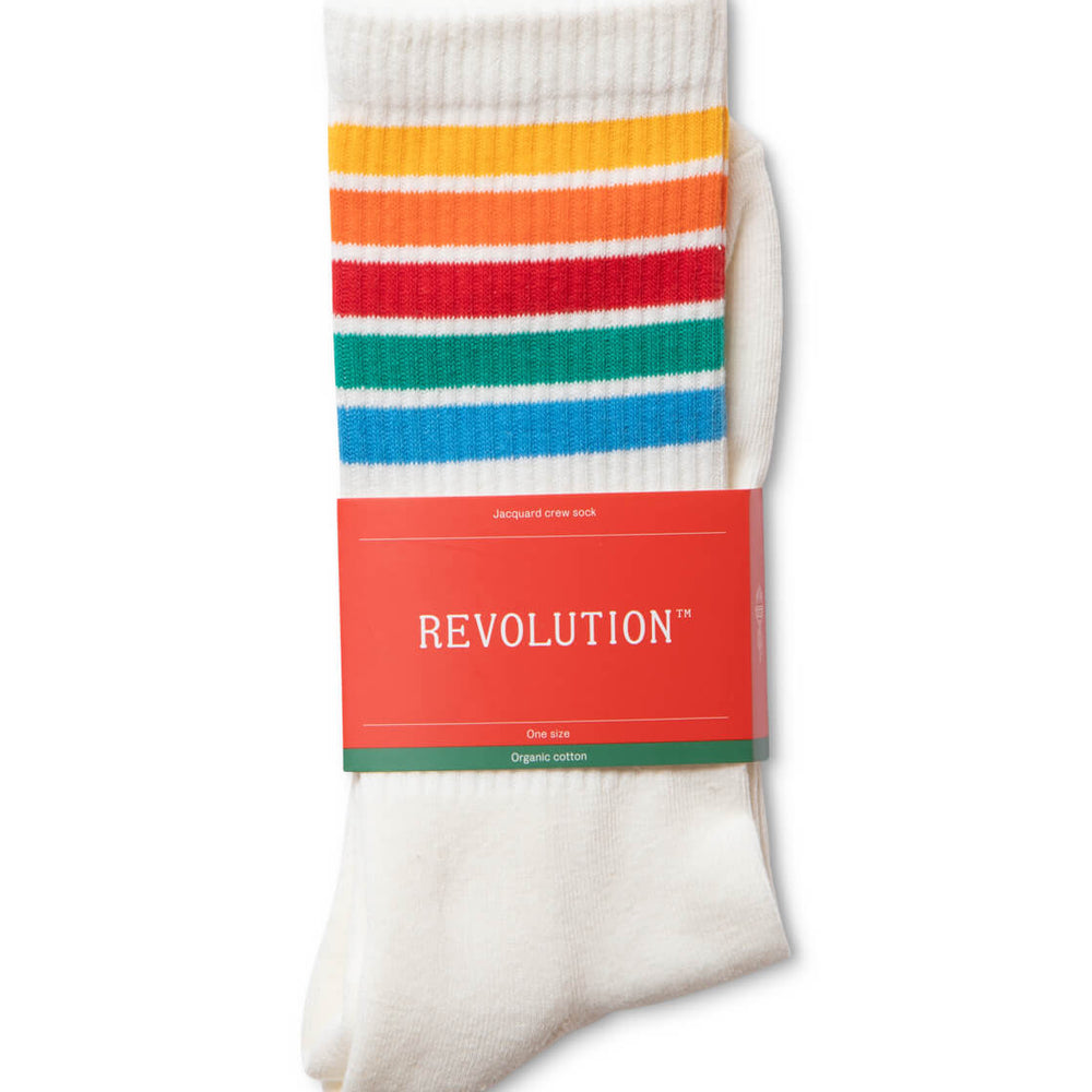 Revolution Socks Crew white