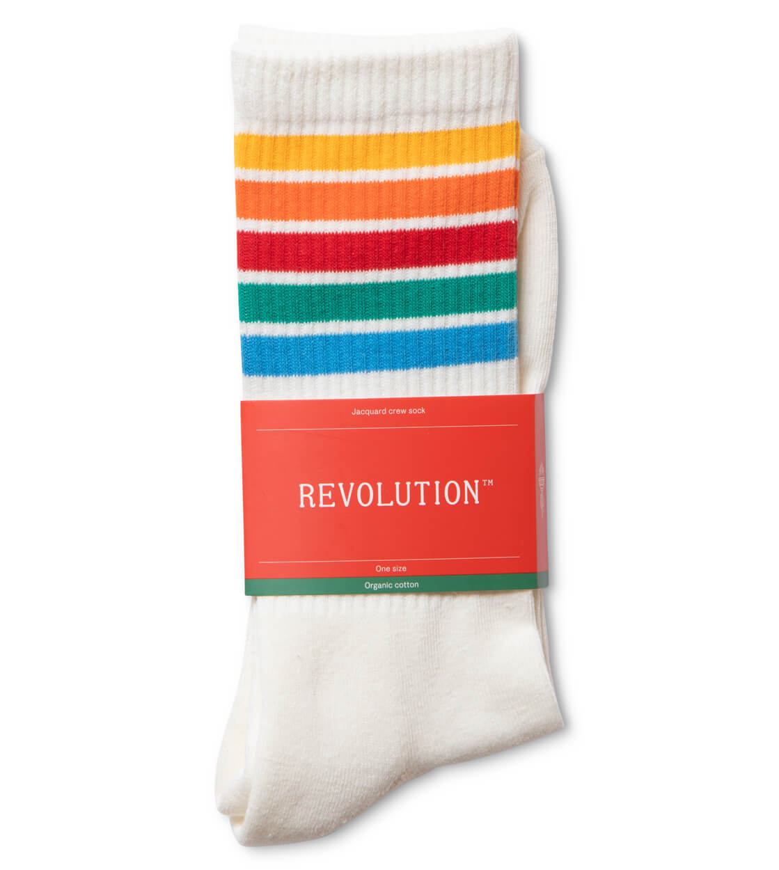 Revolution Socks Crew white
