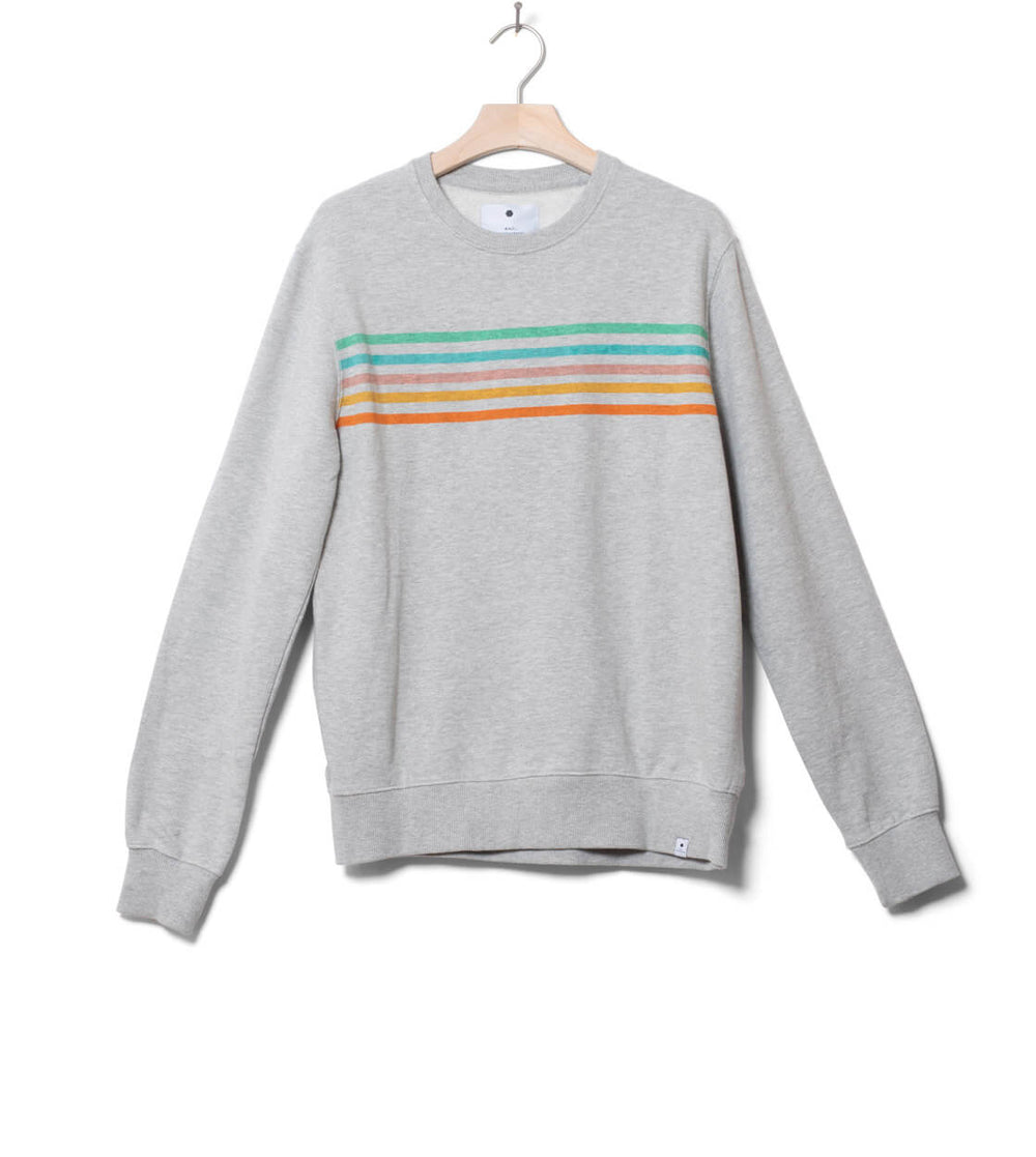 Revolution Sweater 2651 Rai grey melange