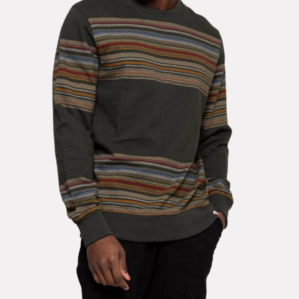 
                      
                        Revolution Sweater 2653 Striped green army
                      
                    