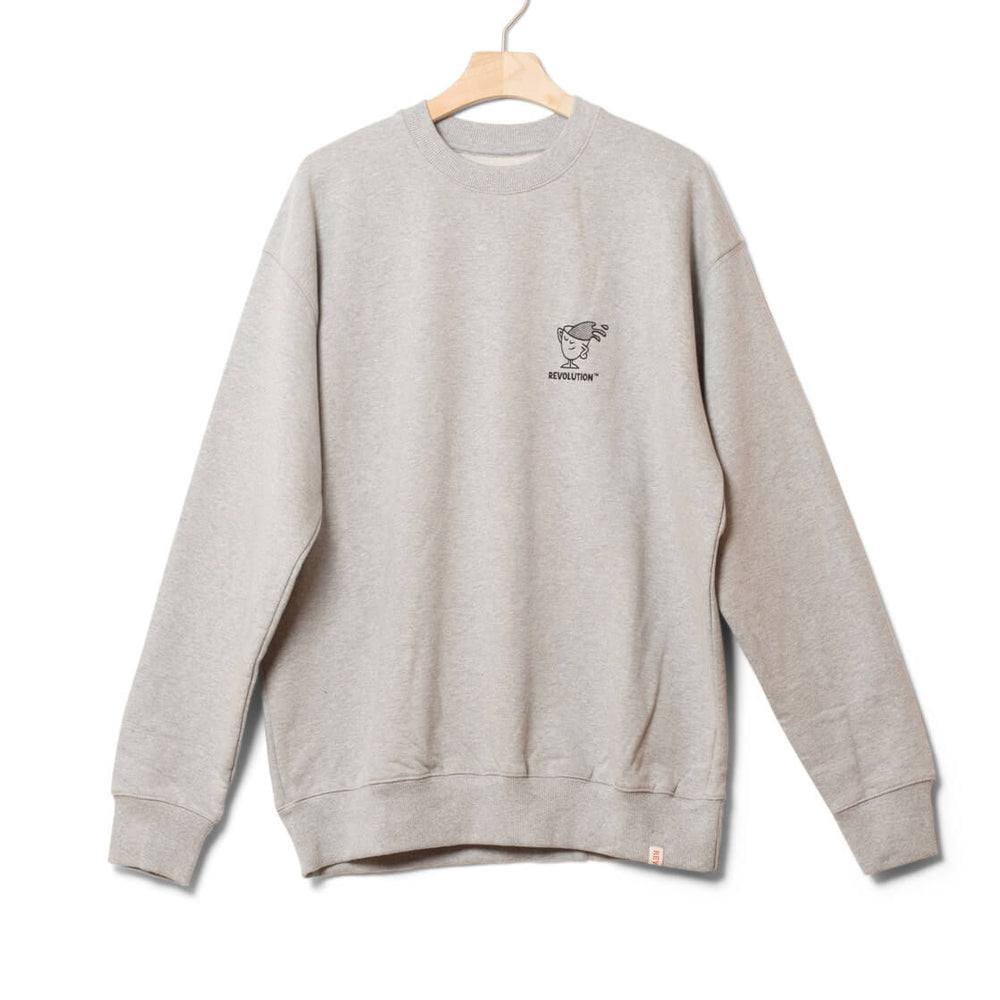 Revolution Sweater 2780 WAK grey melange