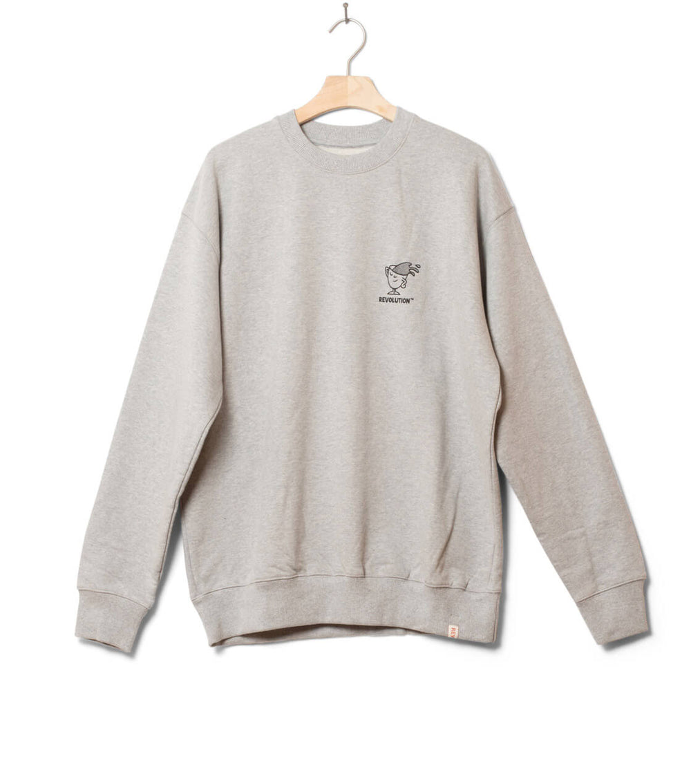 Revolution Sweater 2780 WAK grey melange