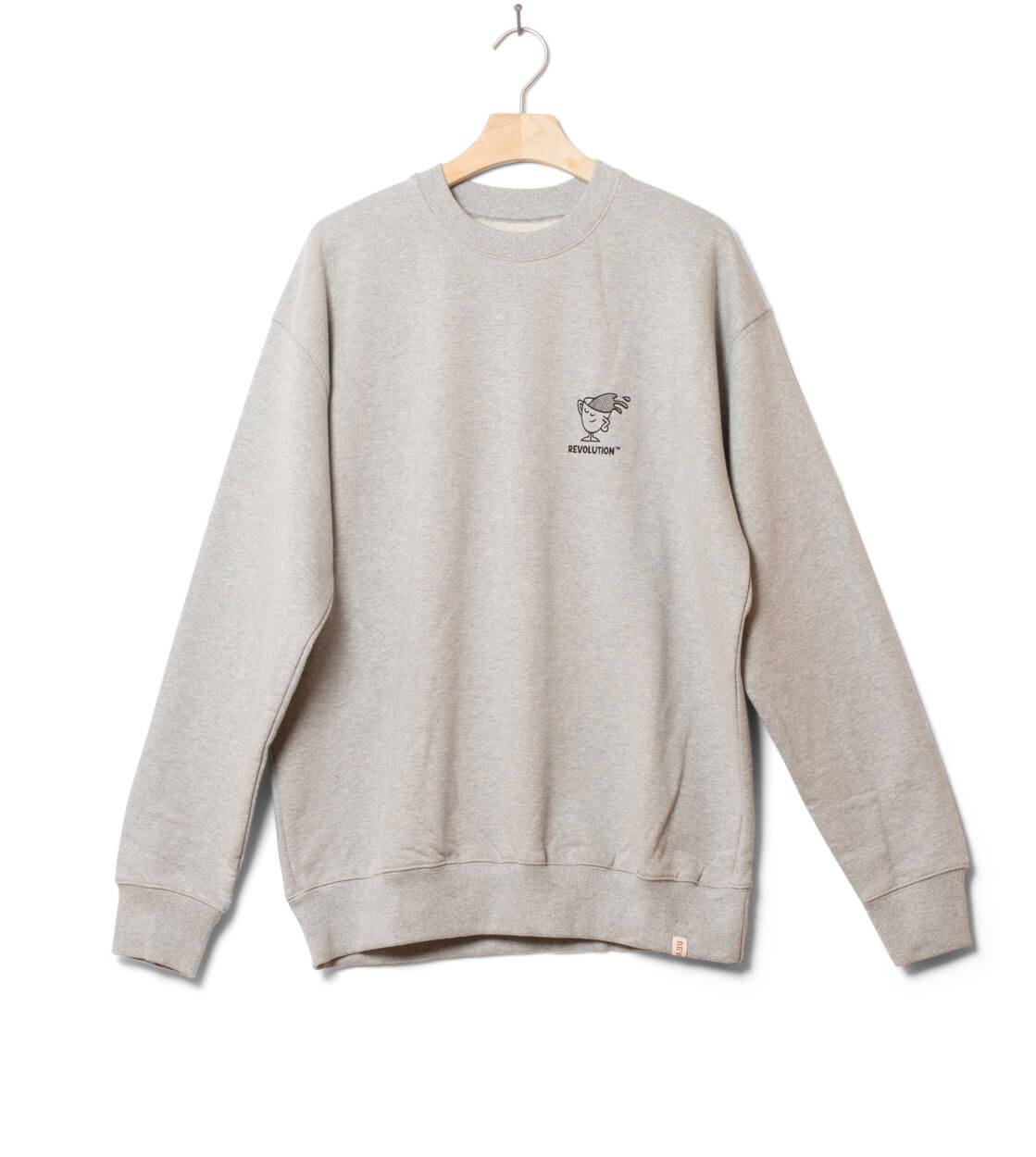 Revolution Sweater 2780 WAK grey melange