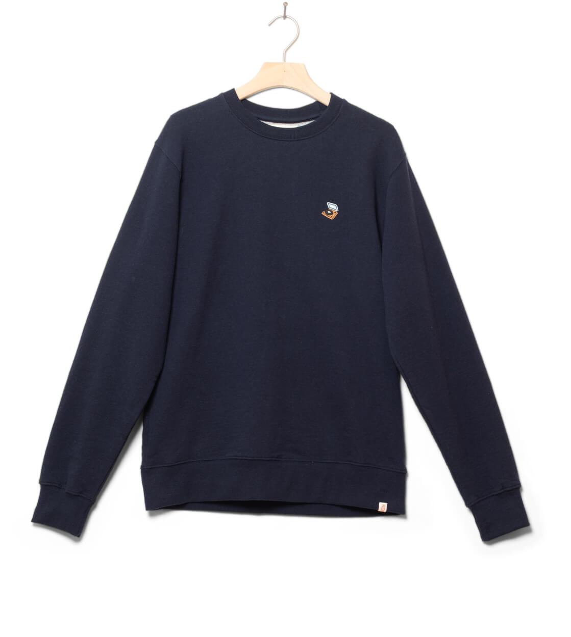 Revolution Sweater 2807 PLA blue navy melange