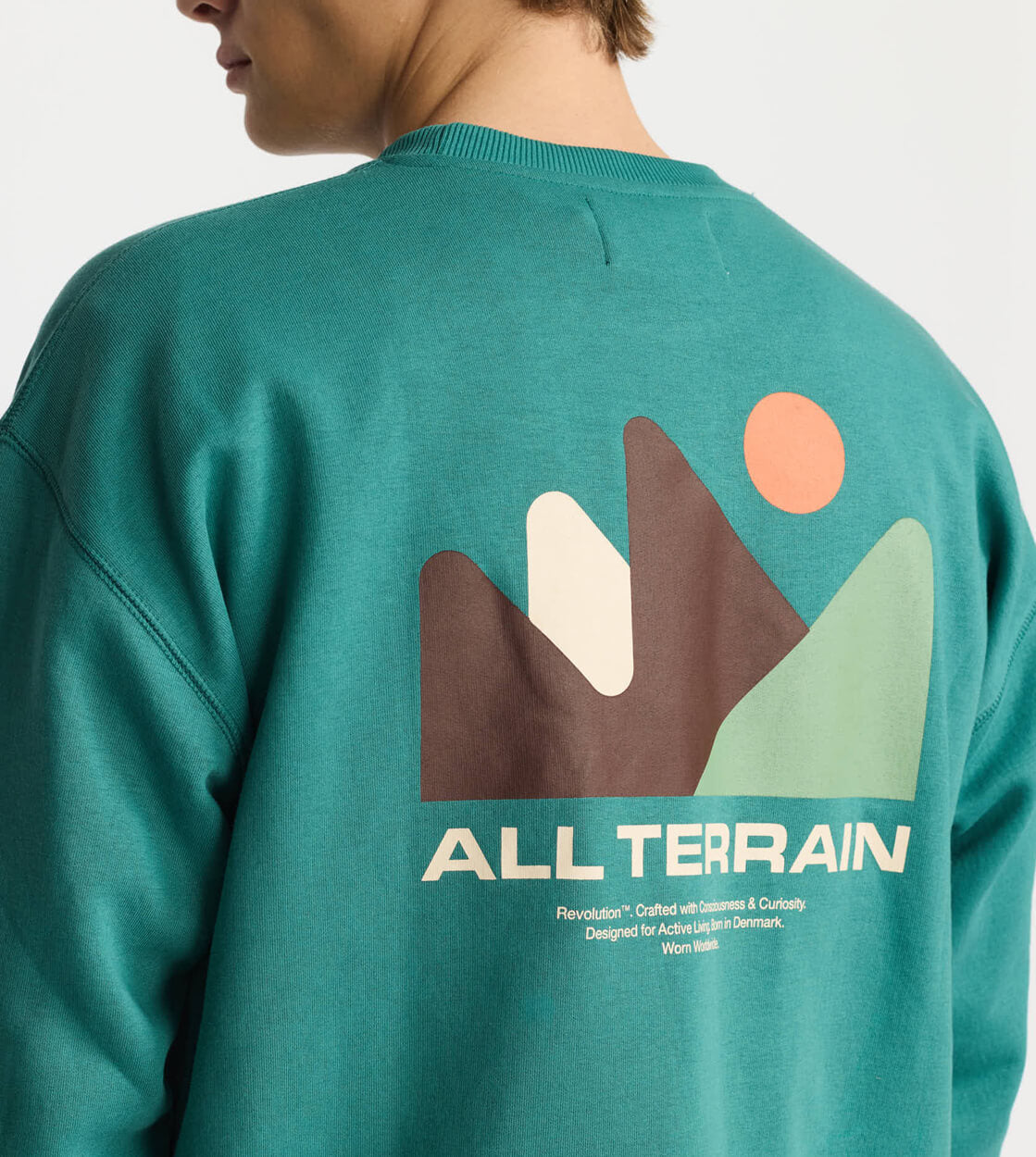 Revolution Sweater 2816 MOU green petrol