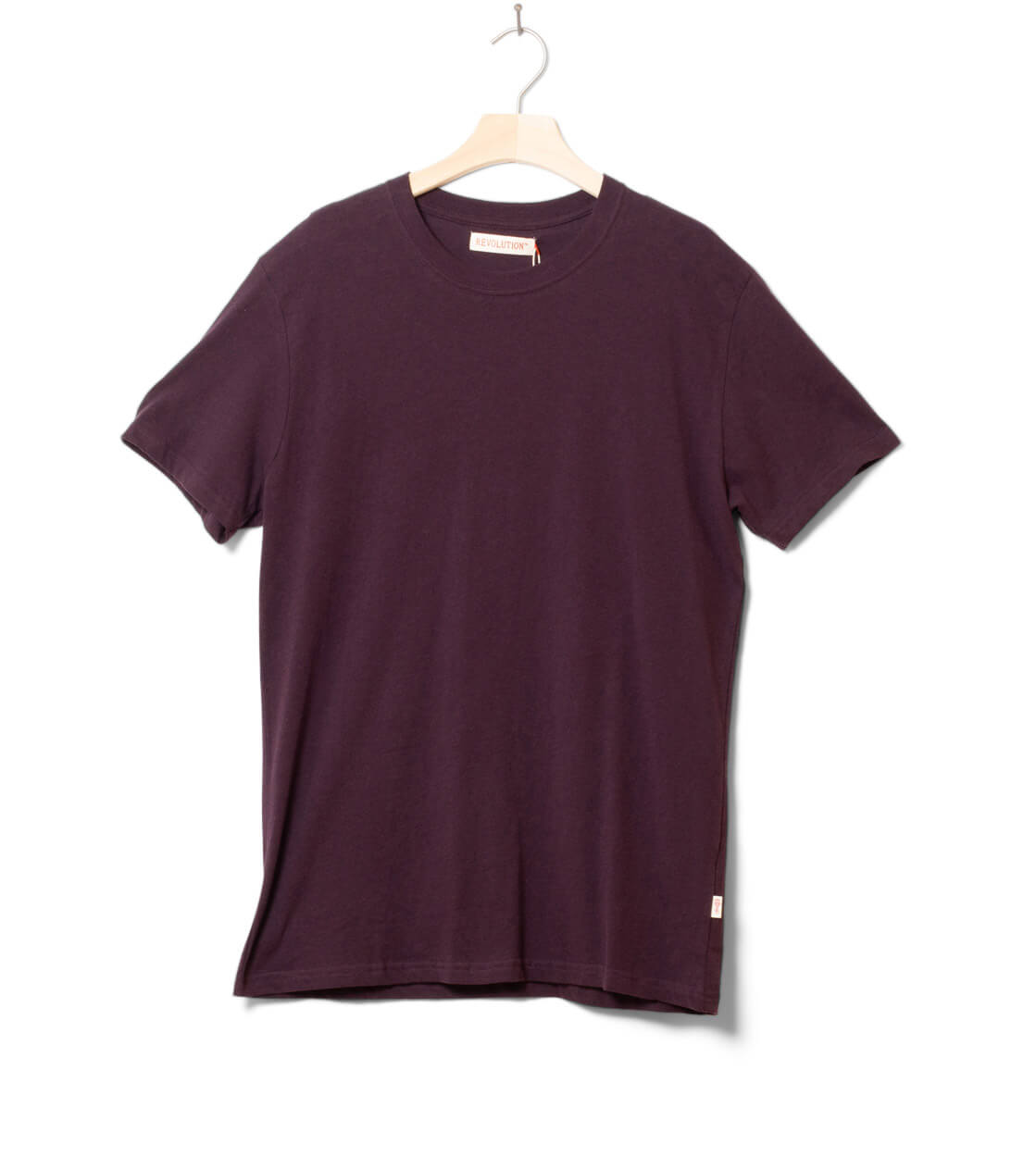 Revolution T-Shirt 1051 purple dark melange