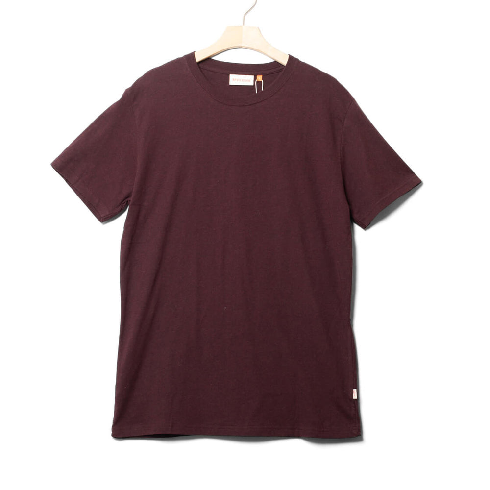 Revolution T-Shirt 1051 red burgundy