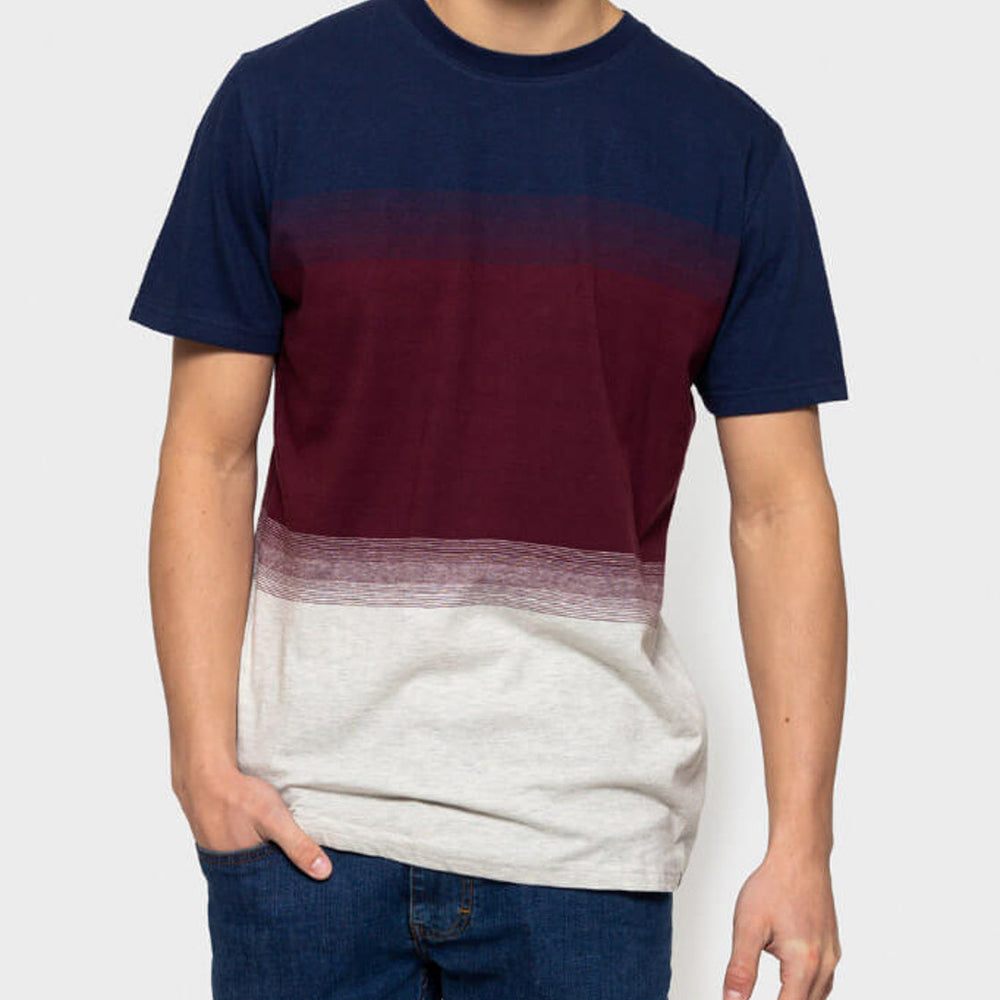 
                      
                        Revolution T-Shirt 1145 Striped blue navy
                      
                    