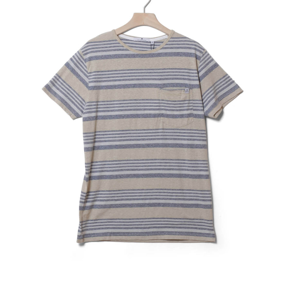 
                      
                        Revolution T-Shirt 1147 Striped beige khaki
                      
                    