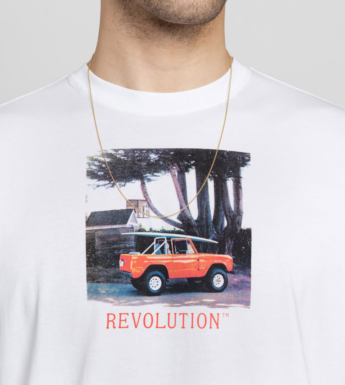 Revolution T-Shirt 1251 Jee white