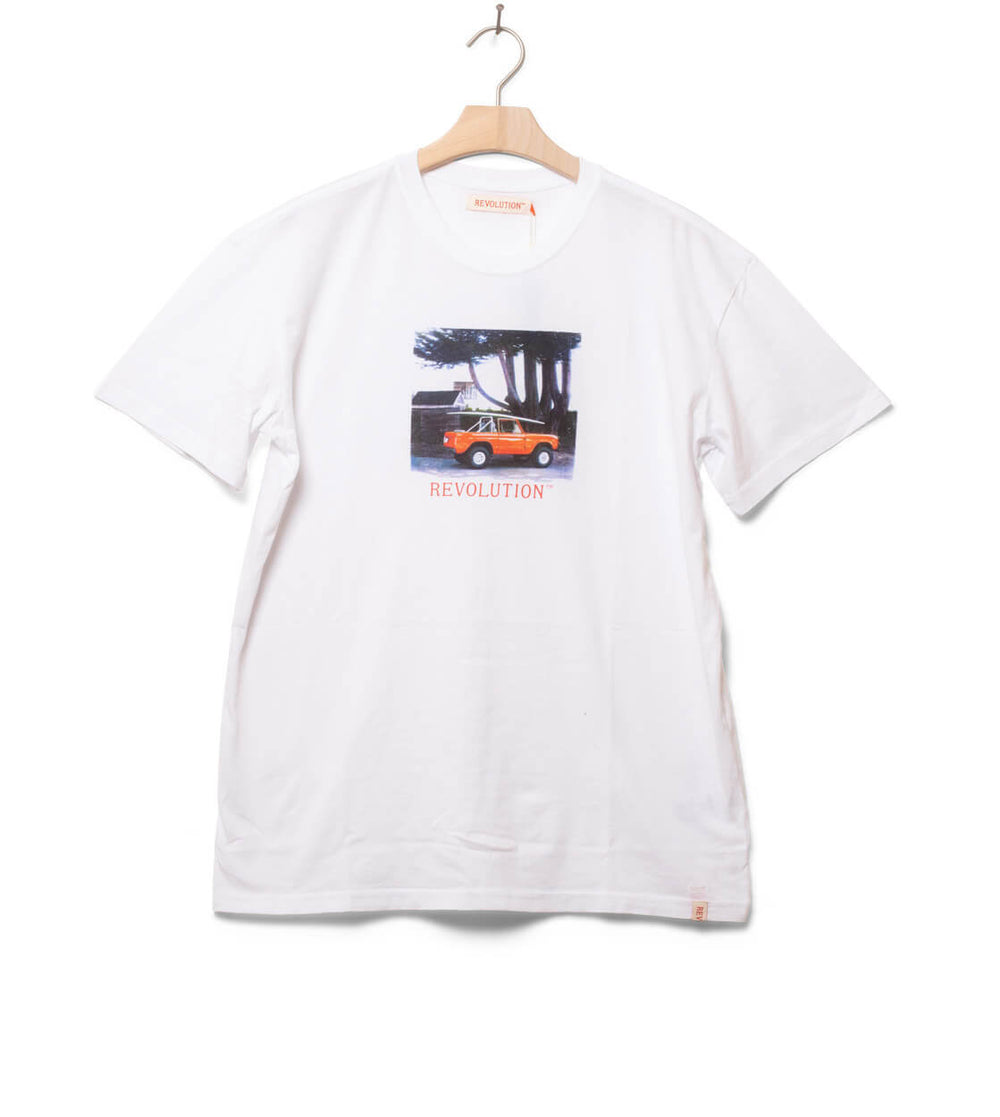 Revolution T-Shirt 1251 Jee white