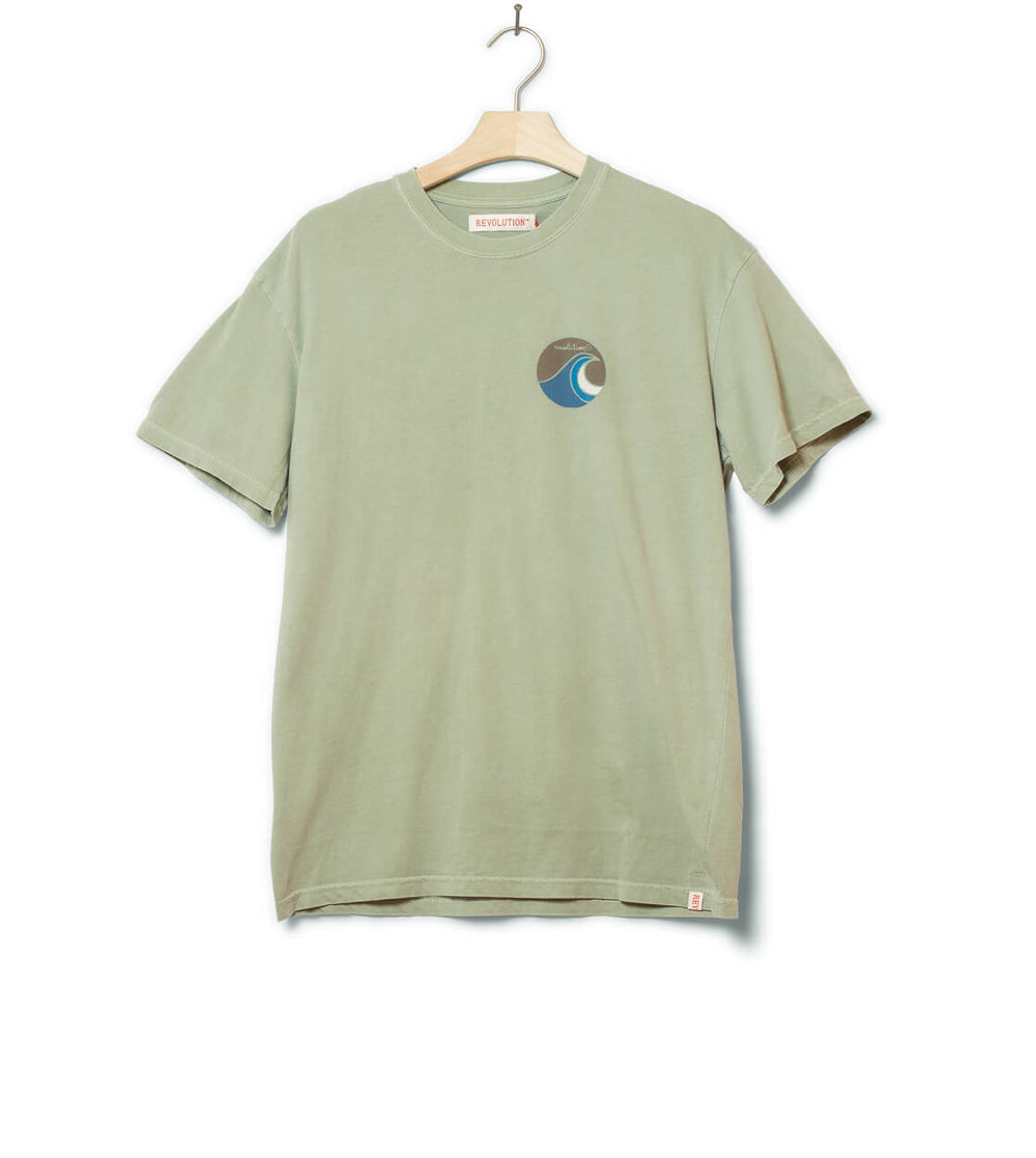 Revolution T-Shirt 1315 BRE Loose green light