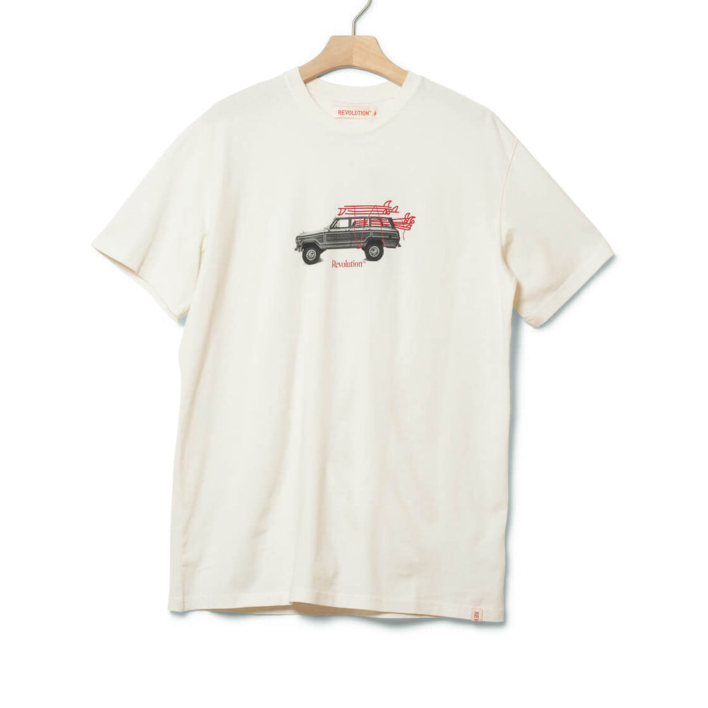 Revolution T-Shirt 1320 PAC white off