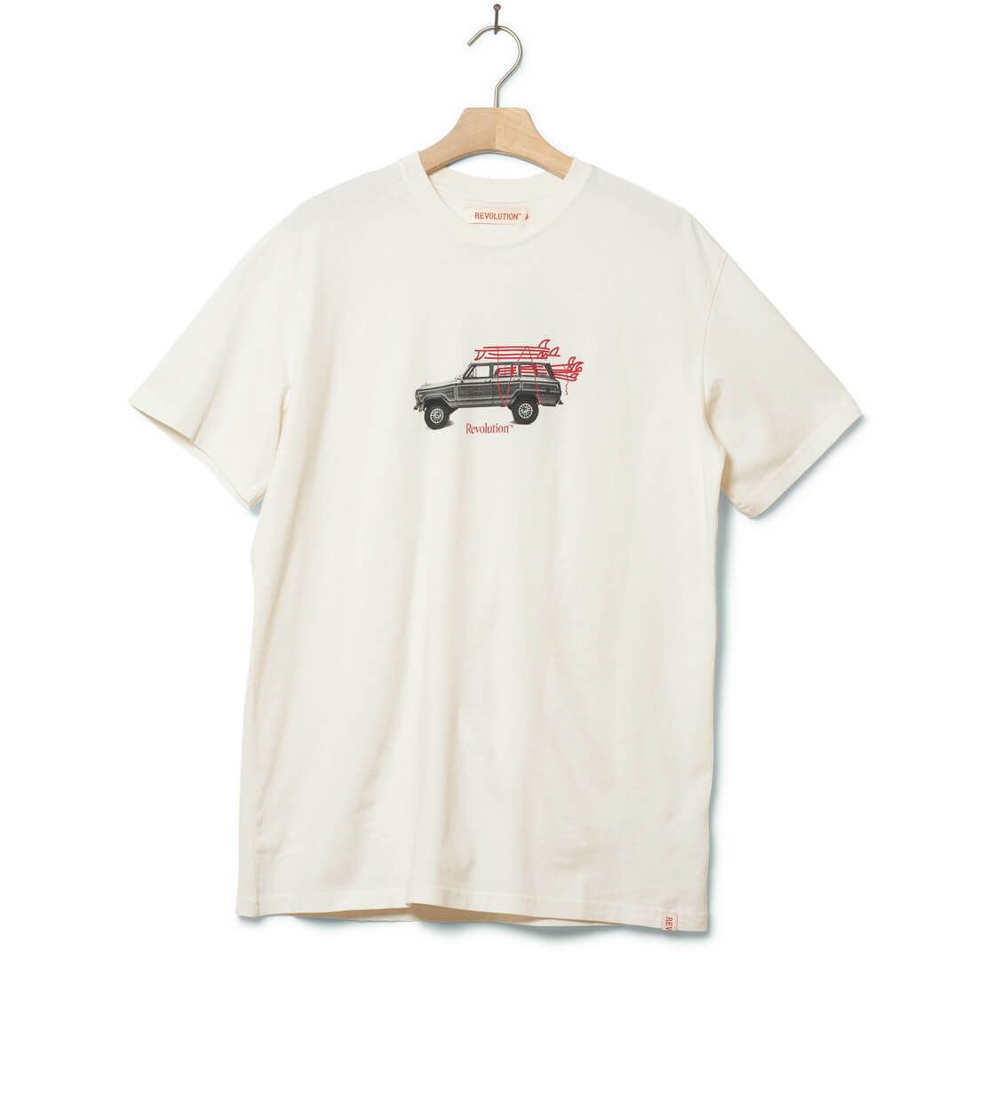 Revolution T-Shirt 1320 PAC white off