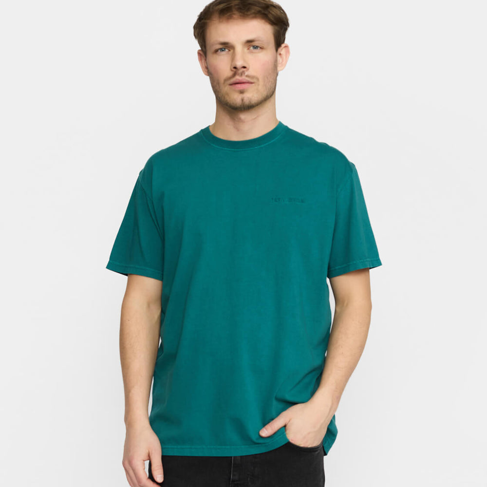 Revolution T-Shirt 1329 LOG blue petrol