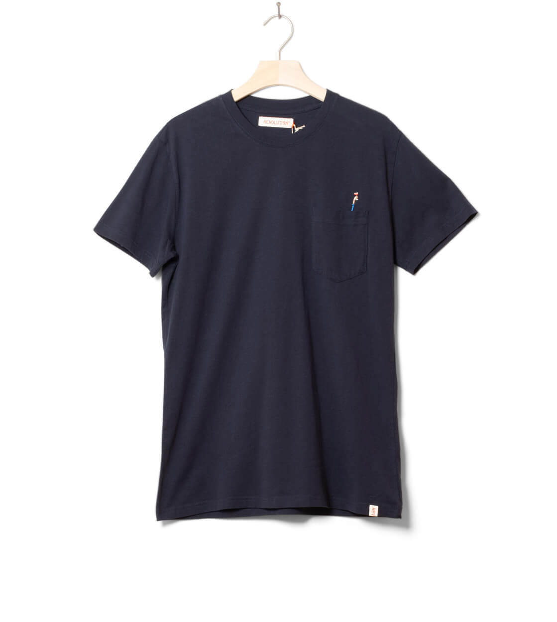 Revolution T-Shirt 1380 CHE blue navy