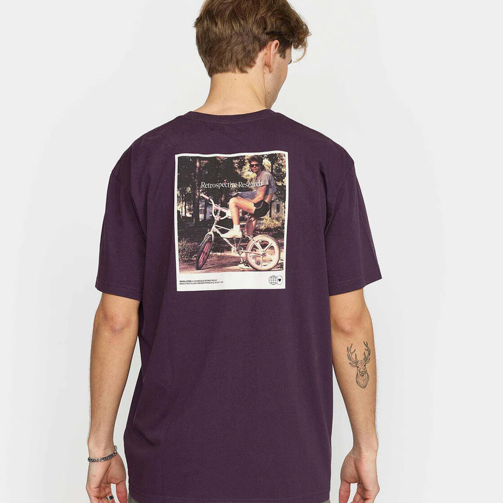 Revolution T-Shirt 1382 BMX purple