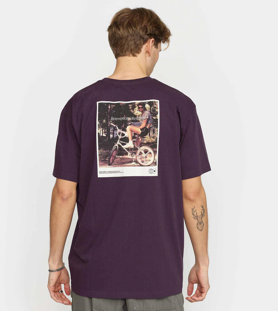 Revolution T-Shirt 1382 BMX purple