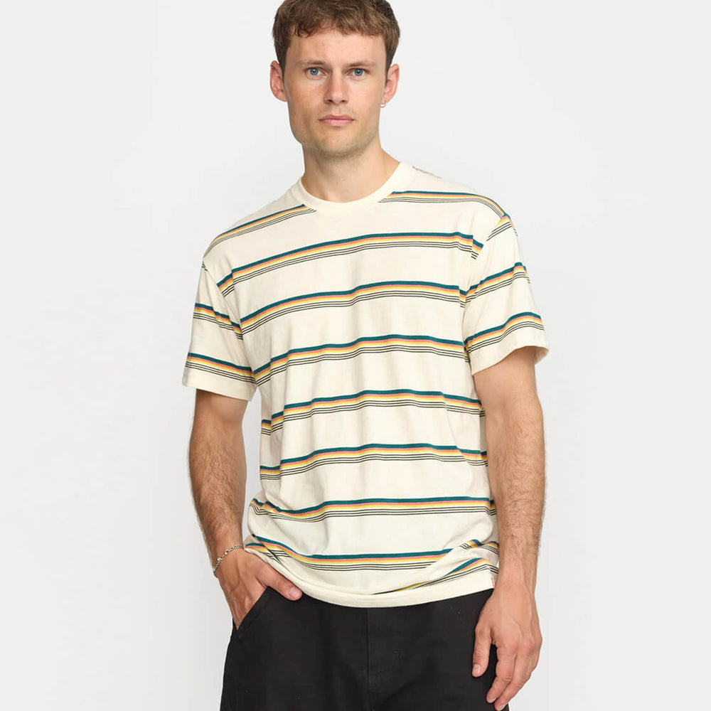 Revolution T-Shirt 1384 Loose beige offwhite