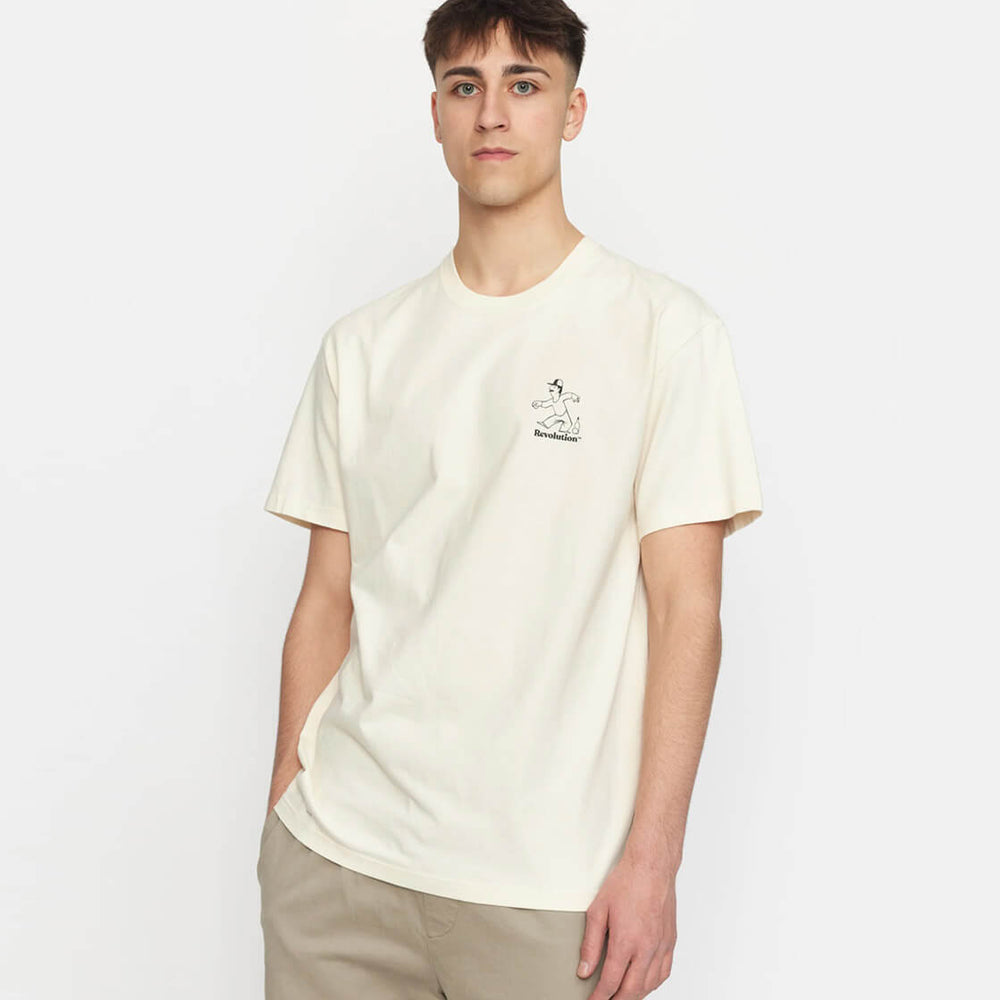 
                      
                        Revolution T-Shirt 1387 Pet beige offwhite
                      
                    
