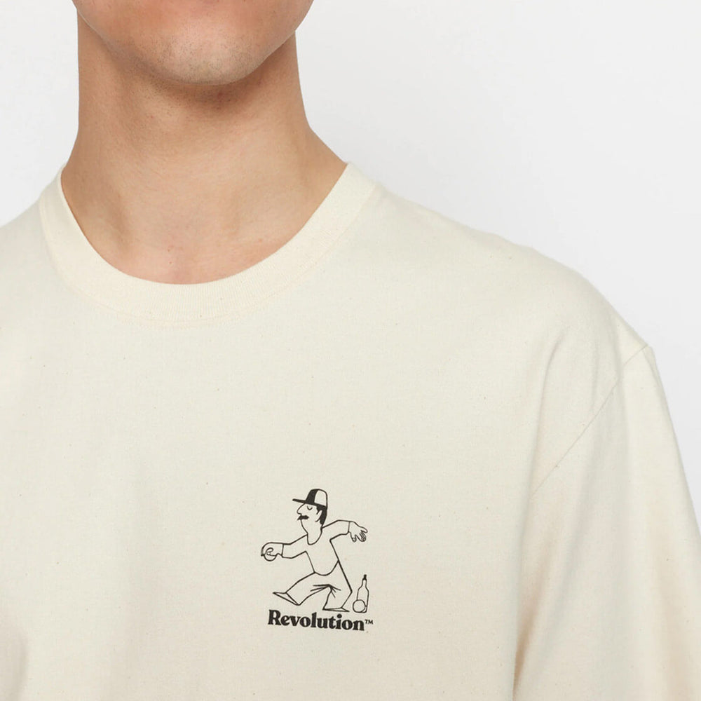 
                      
                        Revolution T-Shirt 1387 Pet beige offwhite
                      
                    