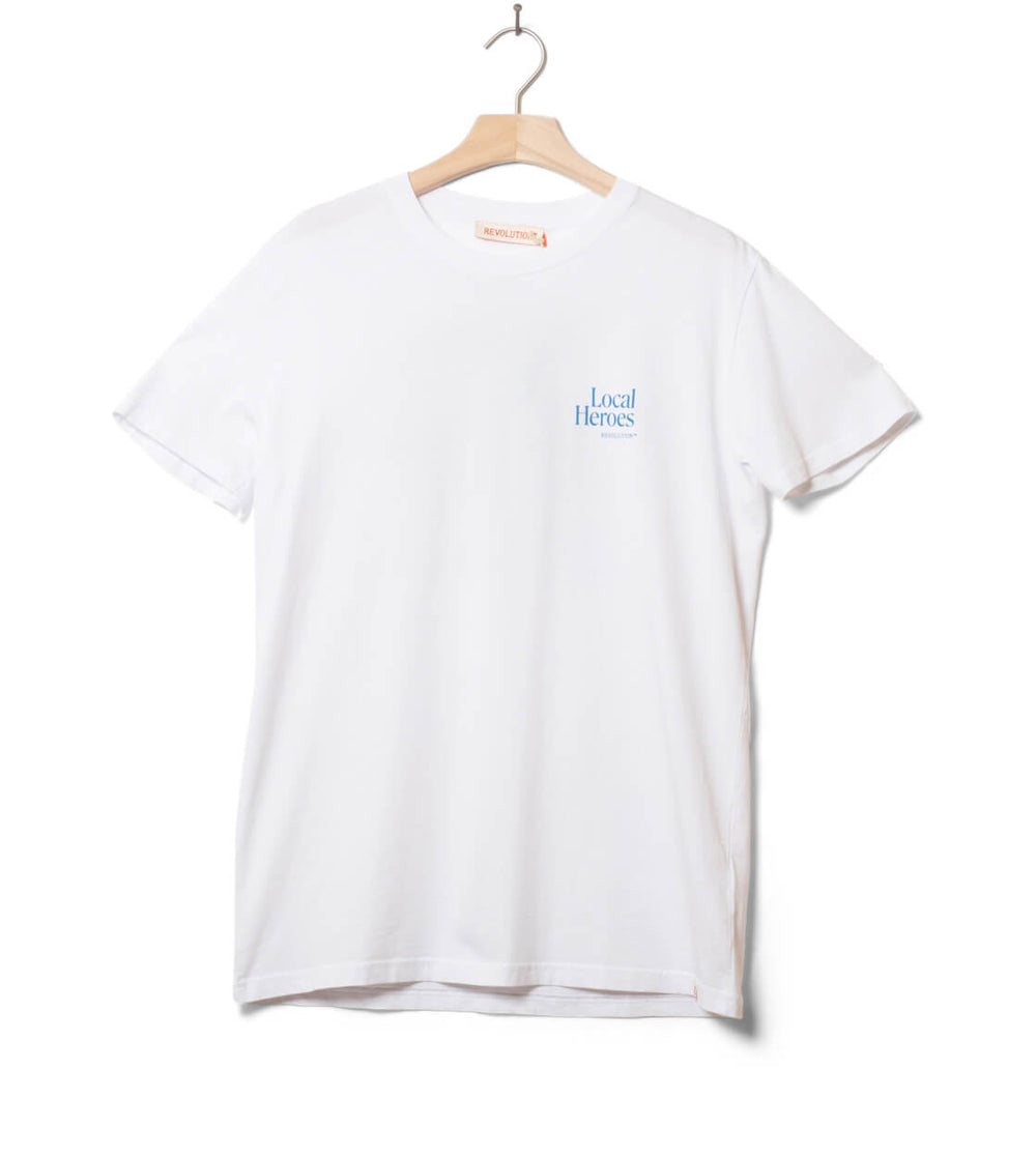 Revolution T-Shirt 1388 Gro white