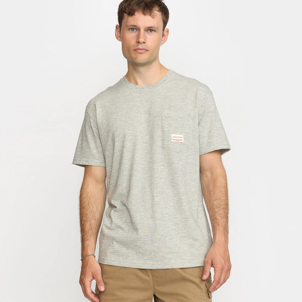 Revolution T-Shirt 1396 Loose white/black