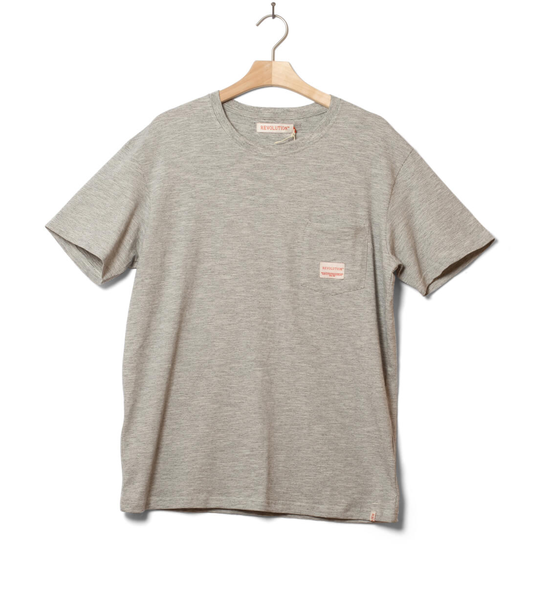Revolution T-Shirt 1396 Loose white/black