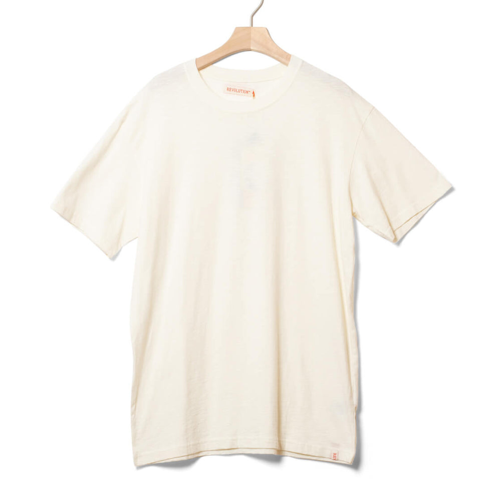 Revolution T-Shirt 1398 Loose beige offwhite