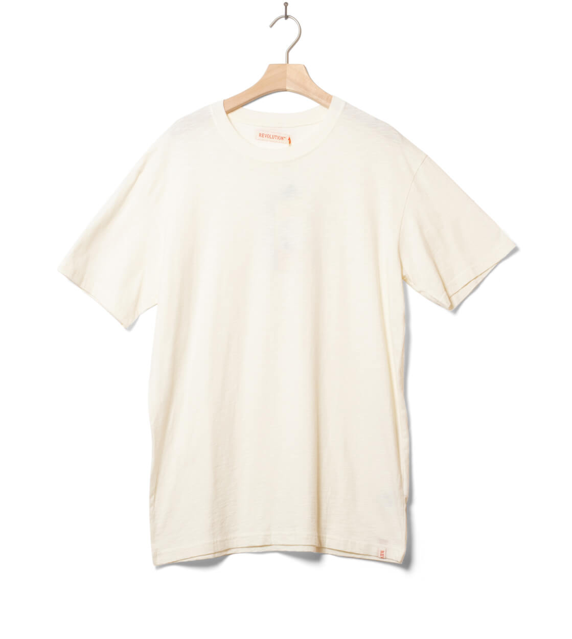Revolution T-Shirt 1398 Loose beige offwhite