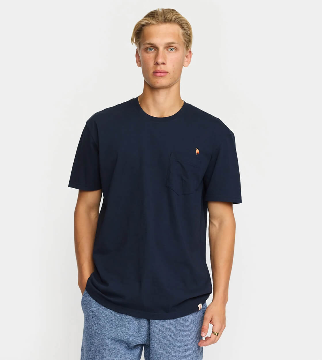 Revolution T-Shirt 1450 BOM blue navy