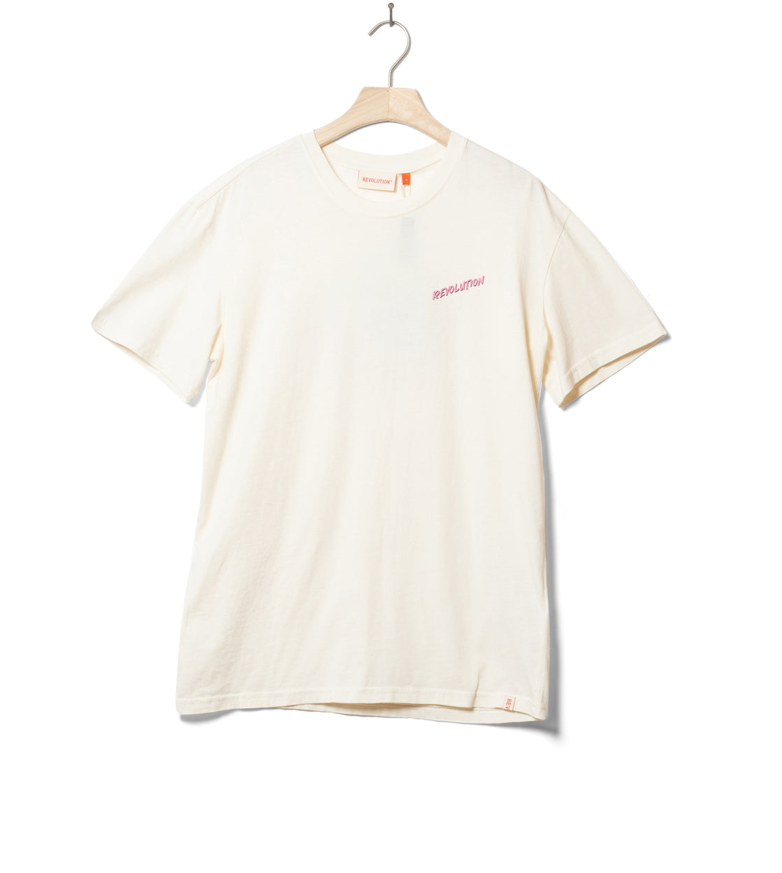 Revolution T-Shirt 1451 PRA beige offwhite