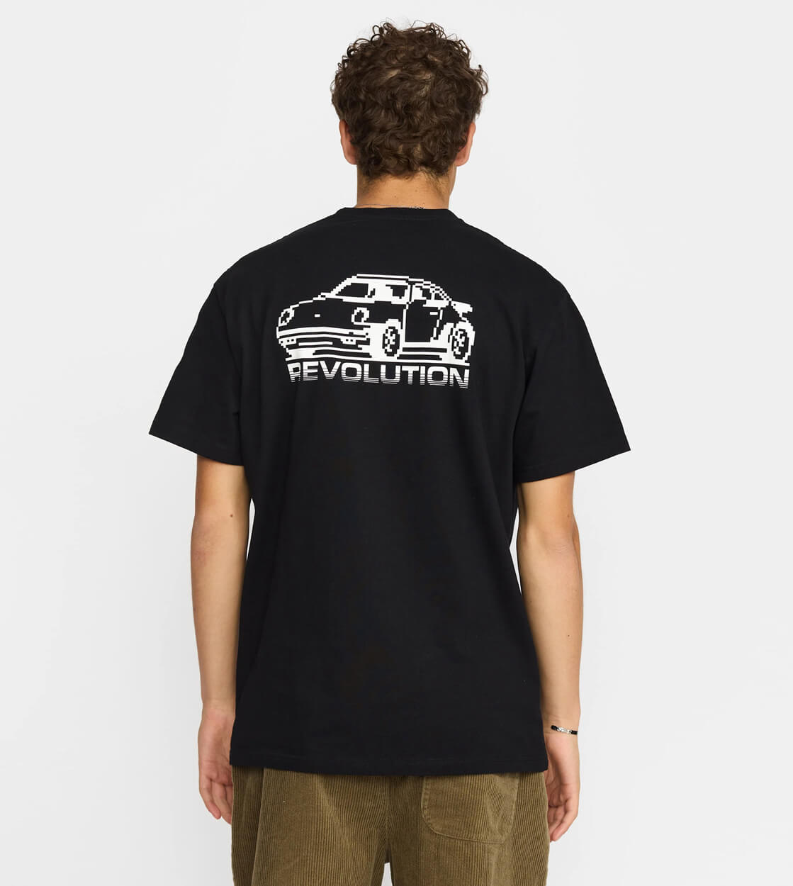 Revolution T-Shirt 1453 POR black