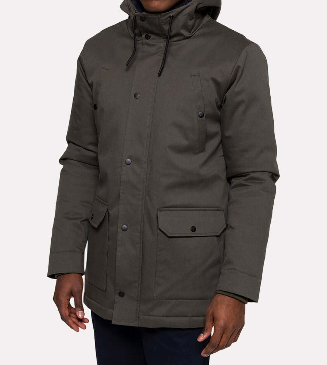 Revolution Winterjacket 7690 green army