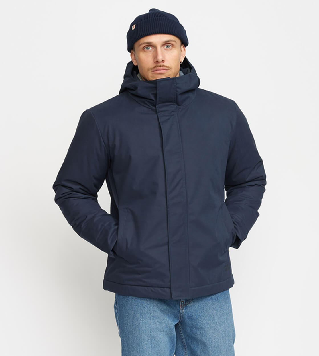 Revolution Winterjacket 7851 Padded City blue navy