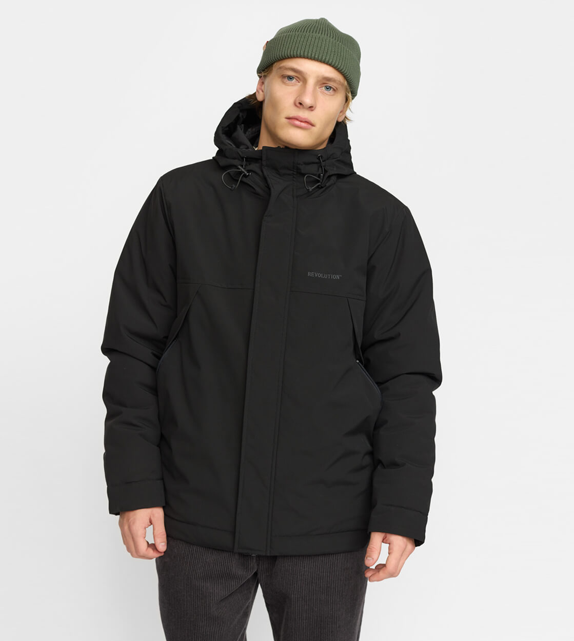 Revolution Winterjacket 7869 Padded Tech black