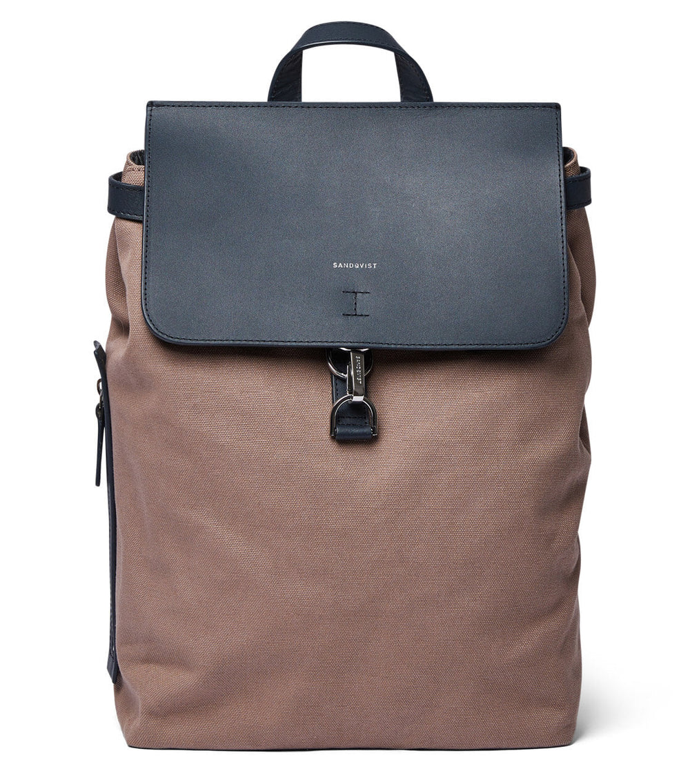 Sandqvist Backpack Alva Hook brown earth