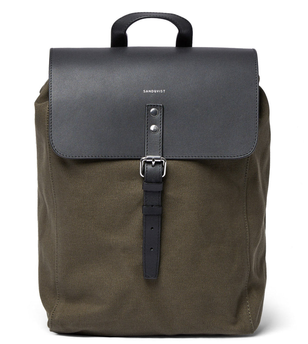 Sandqvist Backpack Alva green beluga