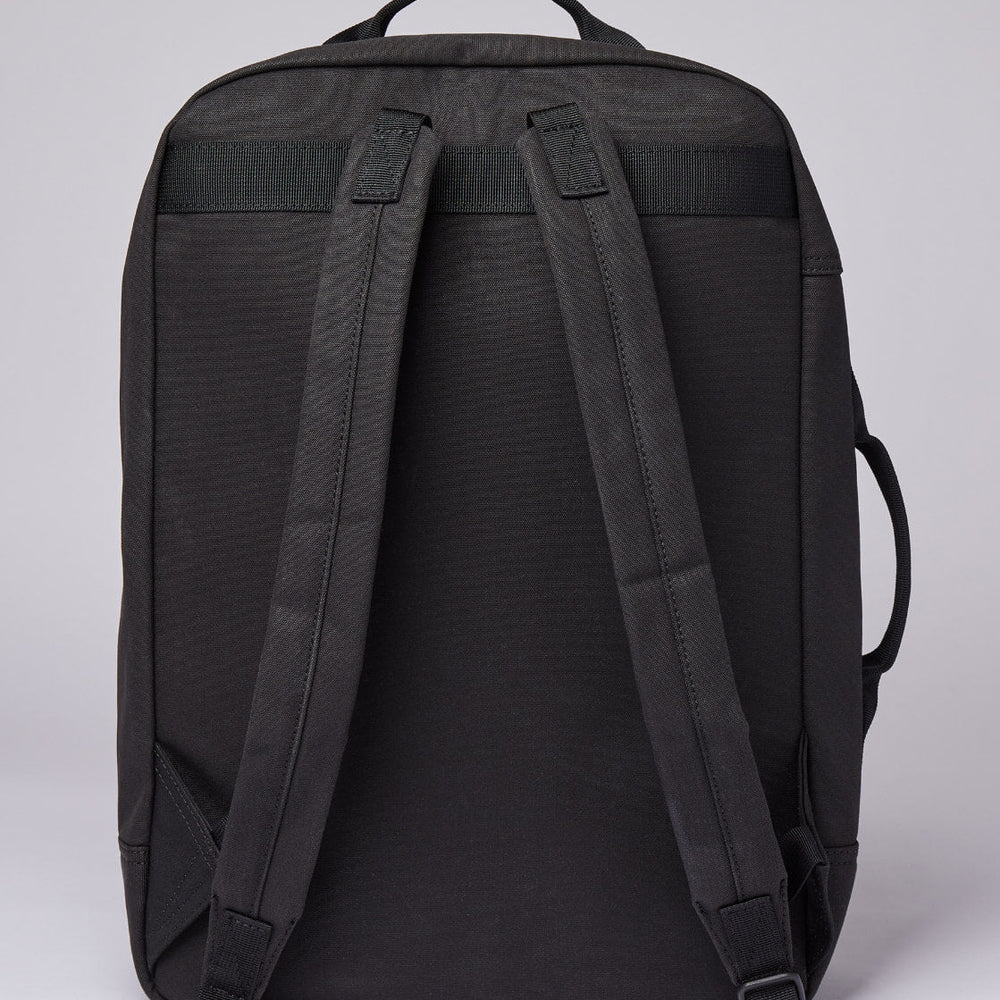 
                      
                        Sandqvist Backpack August black with black webbing
                      
                    