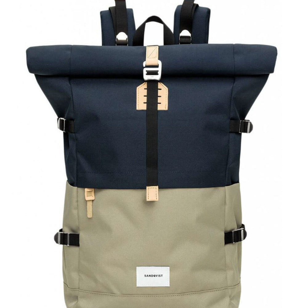 
                      
                        Sandqvist Backpack Bernt beige multi/blue
                      
                    