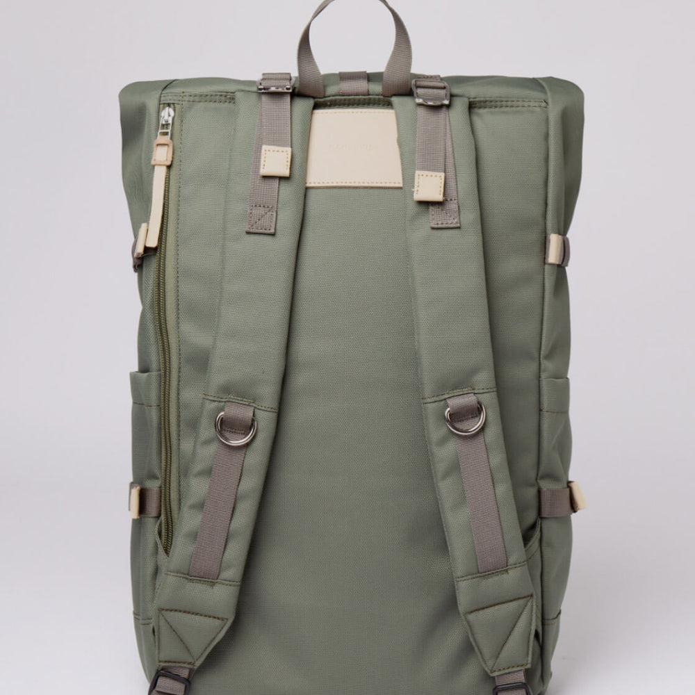 Sandqvist Backpack Bernt green clover