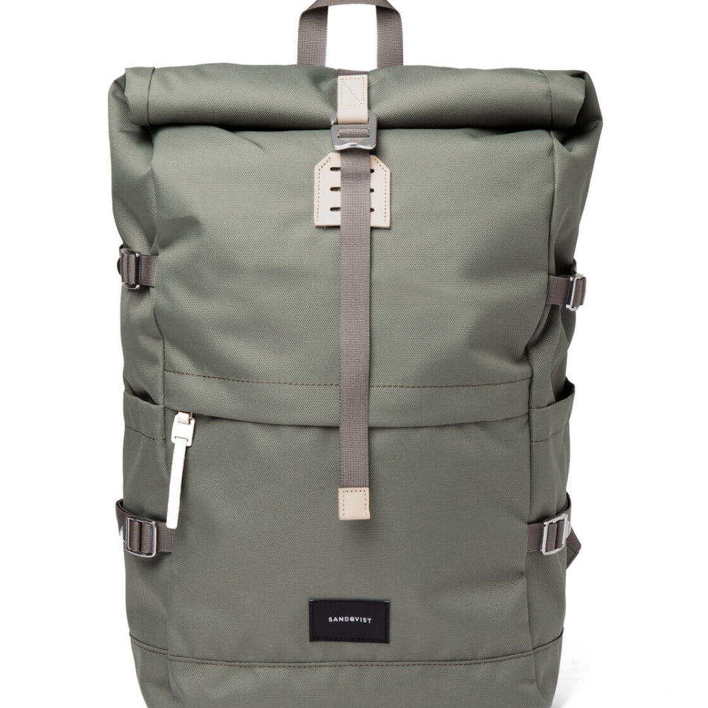 Sandqvist Backpack Bernt green clover