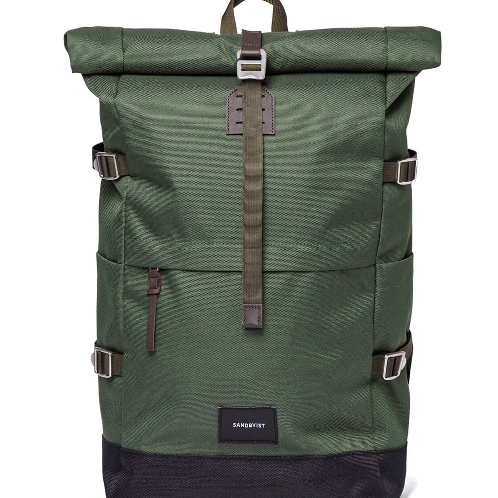 Sandqvist Backpack Bernt green dawn