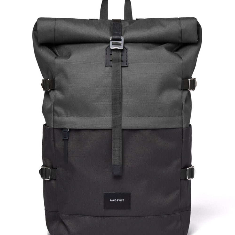 Sandqvist Backpack Bernt grey multi dark